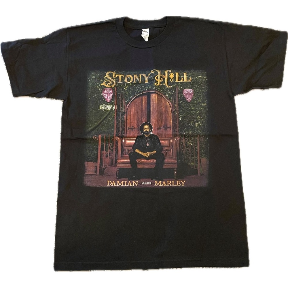 DAMIAN MARLEY STONY HILL TOUR T-SHIRT “Black”